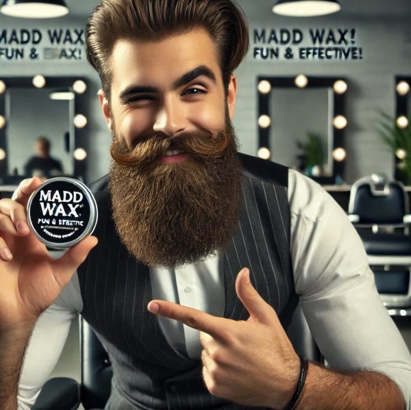 Medium Hold Mustache Wax | 1oz Stache Smash Blend Moustache Wax Tin By MADD WAX™